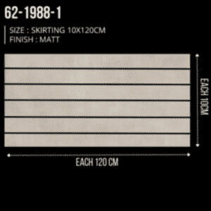 porcelain tile 62-1988-1 SIZE _ SKIRTING 10X120CM FINISH _ MATT