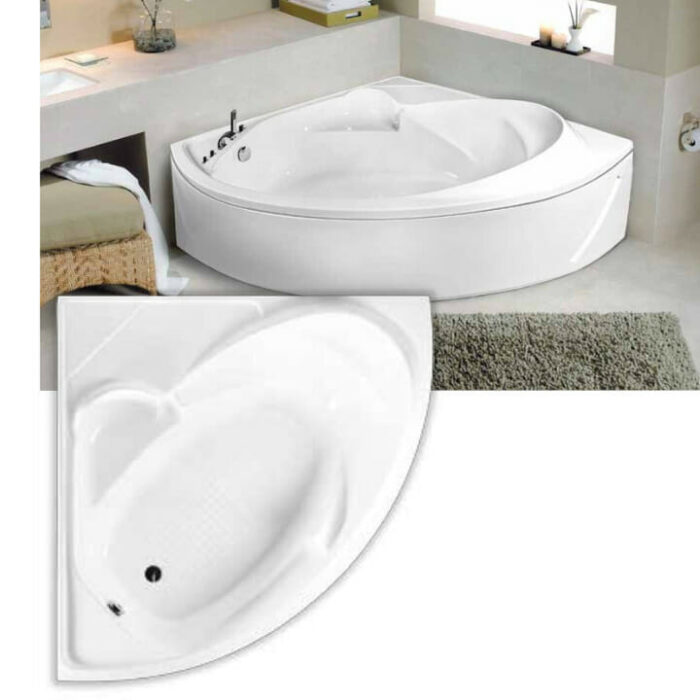 corner whirlpool tub