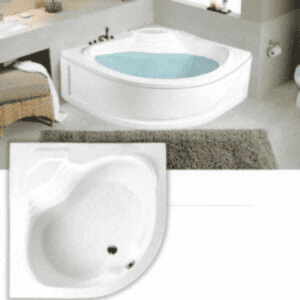 small corner tub
