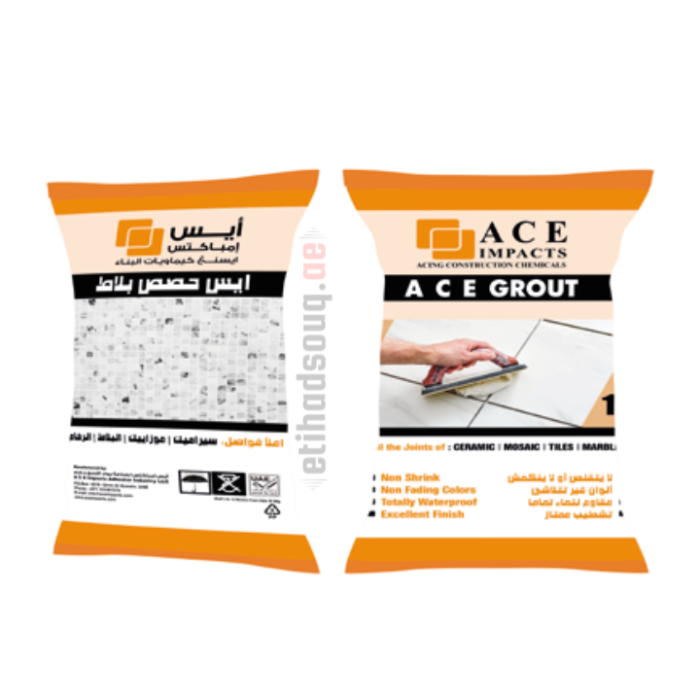 A C E Grout is a high performance grout that provides a grout joint that is dense, hard and will resist cracking