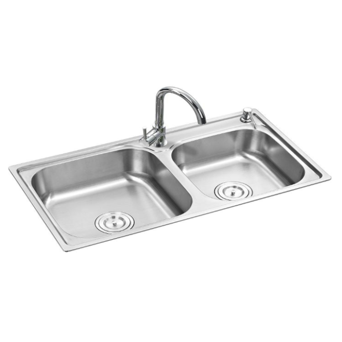 SS Kitchen Sink E78433 780x430x200mm
