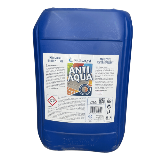 Waterproof stone impregnator anti aqua made in Italy 25L