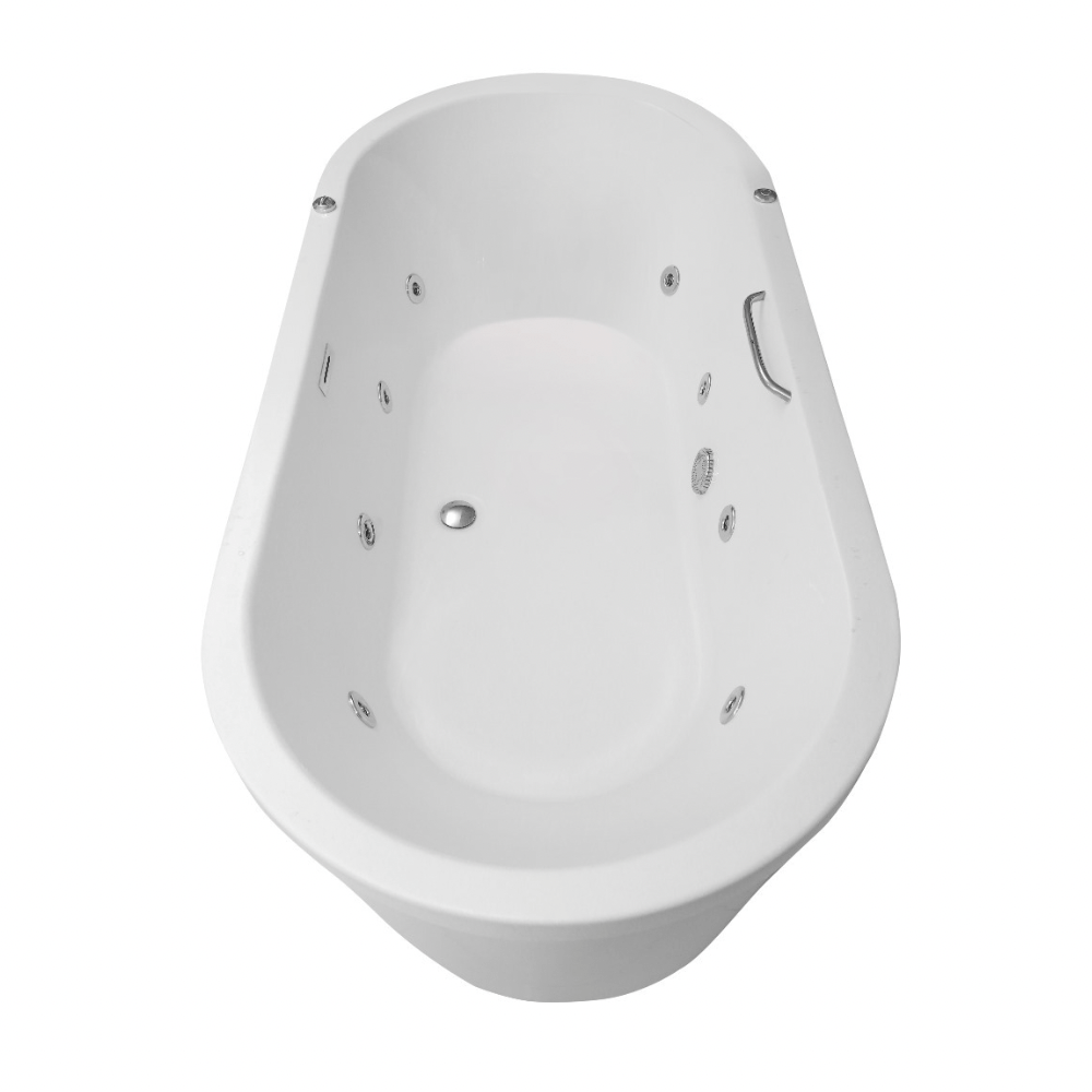 Hawas Jacuzzi bathtub - 190cm x 90cm for a relaxing bath experience
