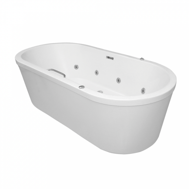 Hawas Jacuzzi bathtub - 190cm x 90cm for a relaxing bath experience