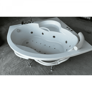 Daisy Corner Compact Luxury Jacuzzi Bathtub - 140x140cm