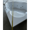 Daisy Corner Compact Luxury Jacuzzi Bathtub - 140x140cm