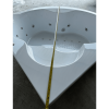 Daisy Corner Compact Luxury Jacuzzi Bathtub - 140x140cm