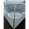 Daisy Corner Compact Luxury Jacuzzi Bathtub - 140x140cm