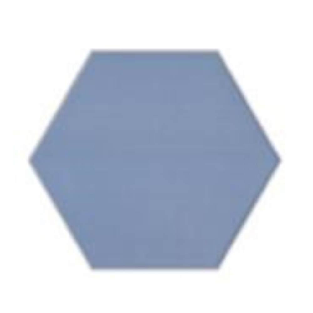 Hexagon porcelain tiles