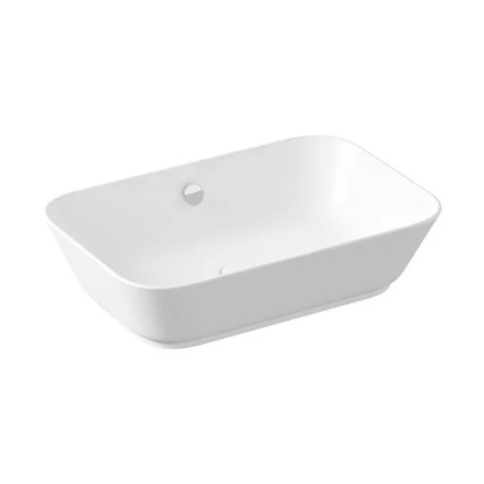 Tabletop washbasin white color