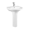 Pedestal washbasin 66x48x82cm