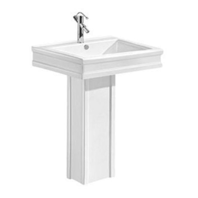 Pedestal washbasin 61x50x83.5cm