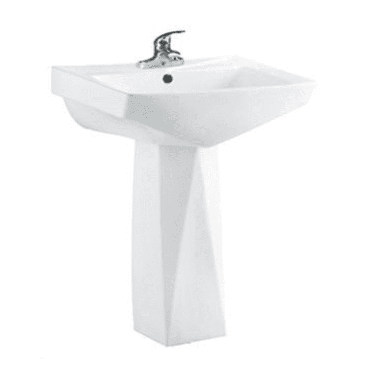 Pedestal washbasin 60x45x83cm