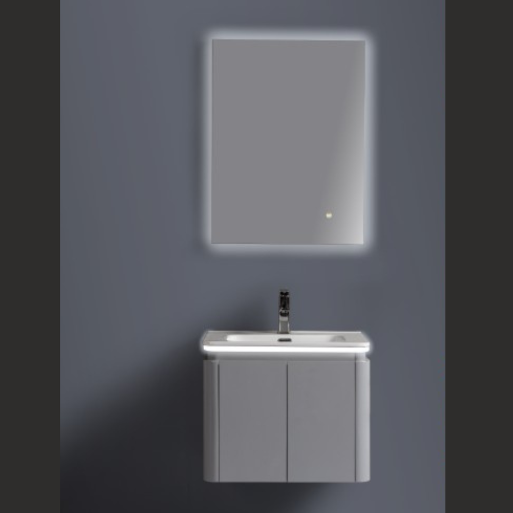 Elegant rectangular bathroom cabinet