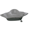 Swasan acrylic corner bathtub size 144x144cm