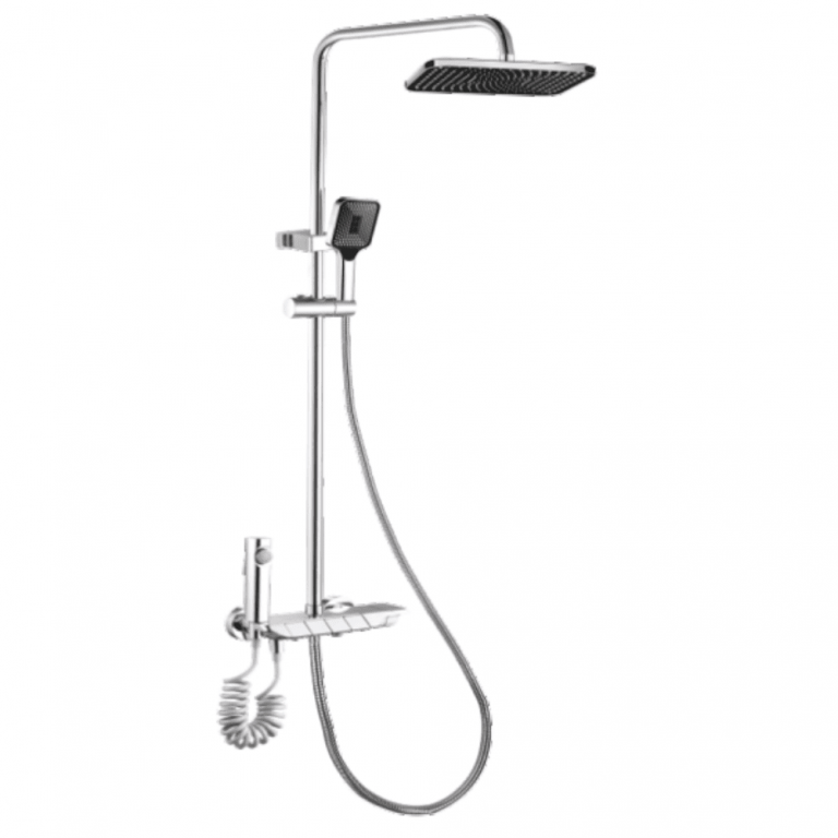 Chrome shower set Dubai - etihadsouq.ae