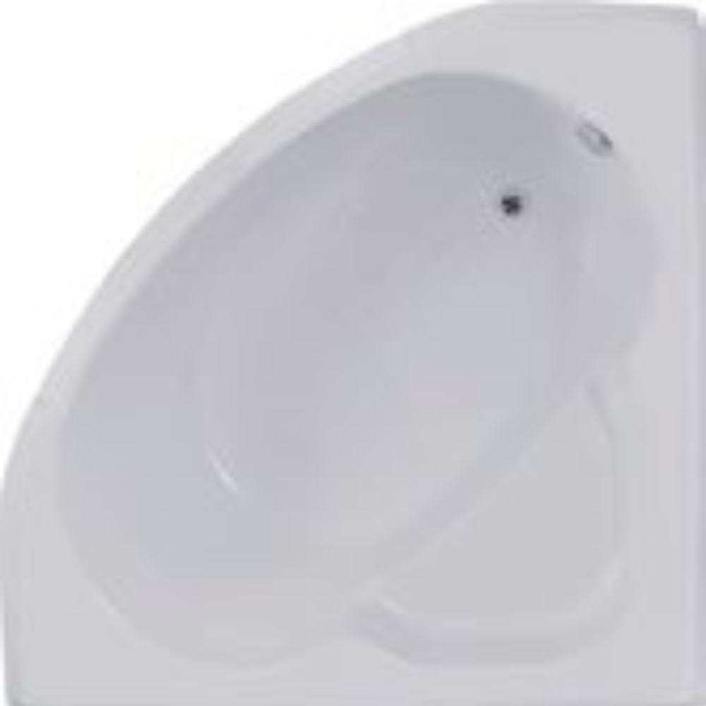 Sun acrylic corner bathtub size 140x140 cm