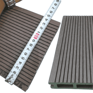 Indoor & Outdoor Wpc Interlocking Wood Finish Flooring Decking Tiles