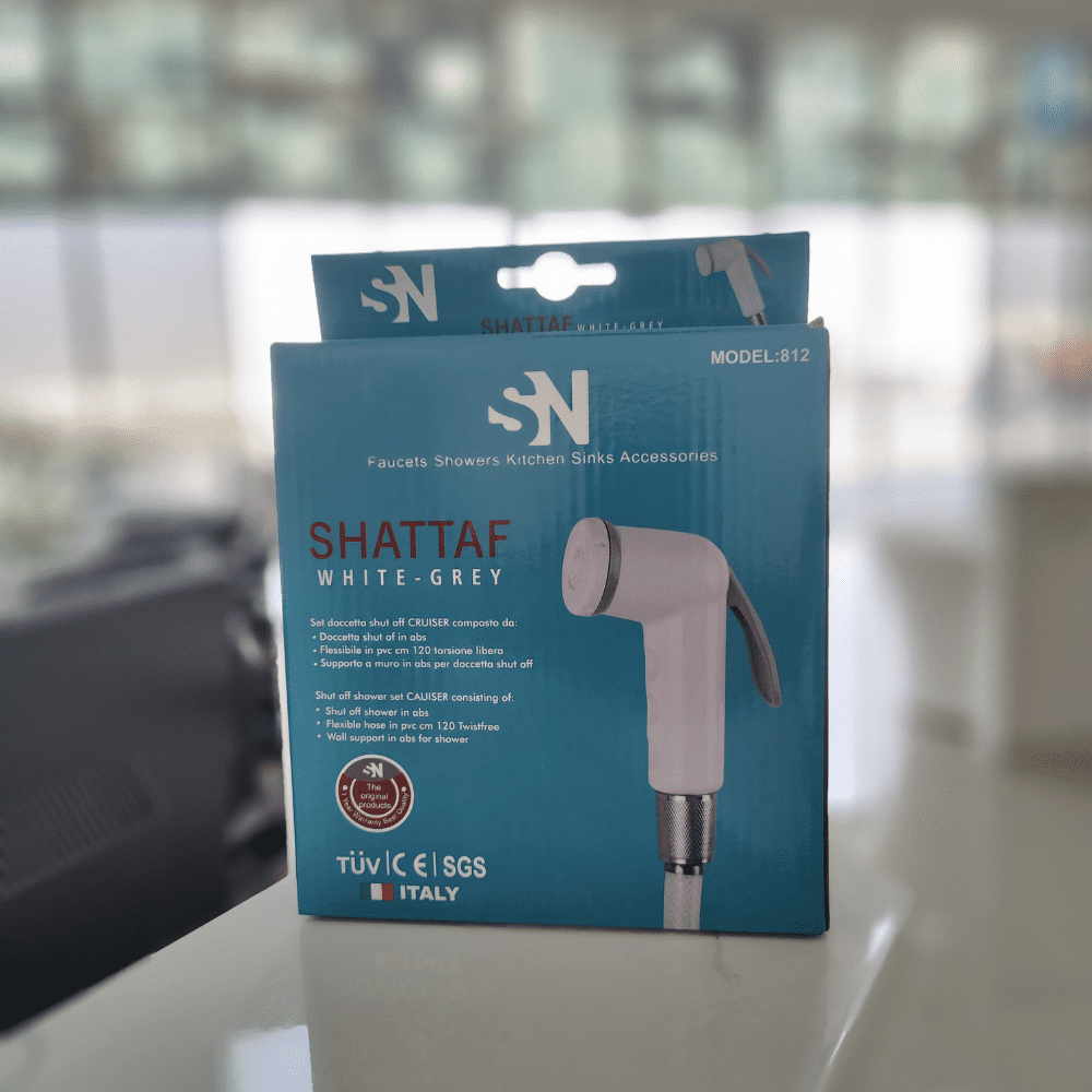SN Italian Shattaf Trigger Spray White & Grey - Wholesale & Retail