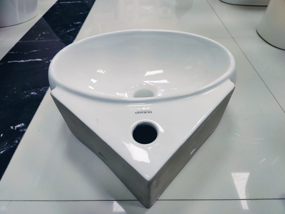 Counter top wash basin round size 34x34x14 Dubai