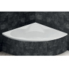 Zayn acrylic corner bathtub size 140x140 cm