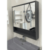 Bathroom cabinet with mirror and storage M2099 size 80x50cm