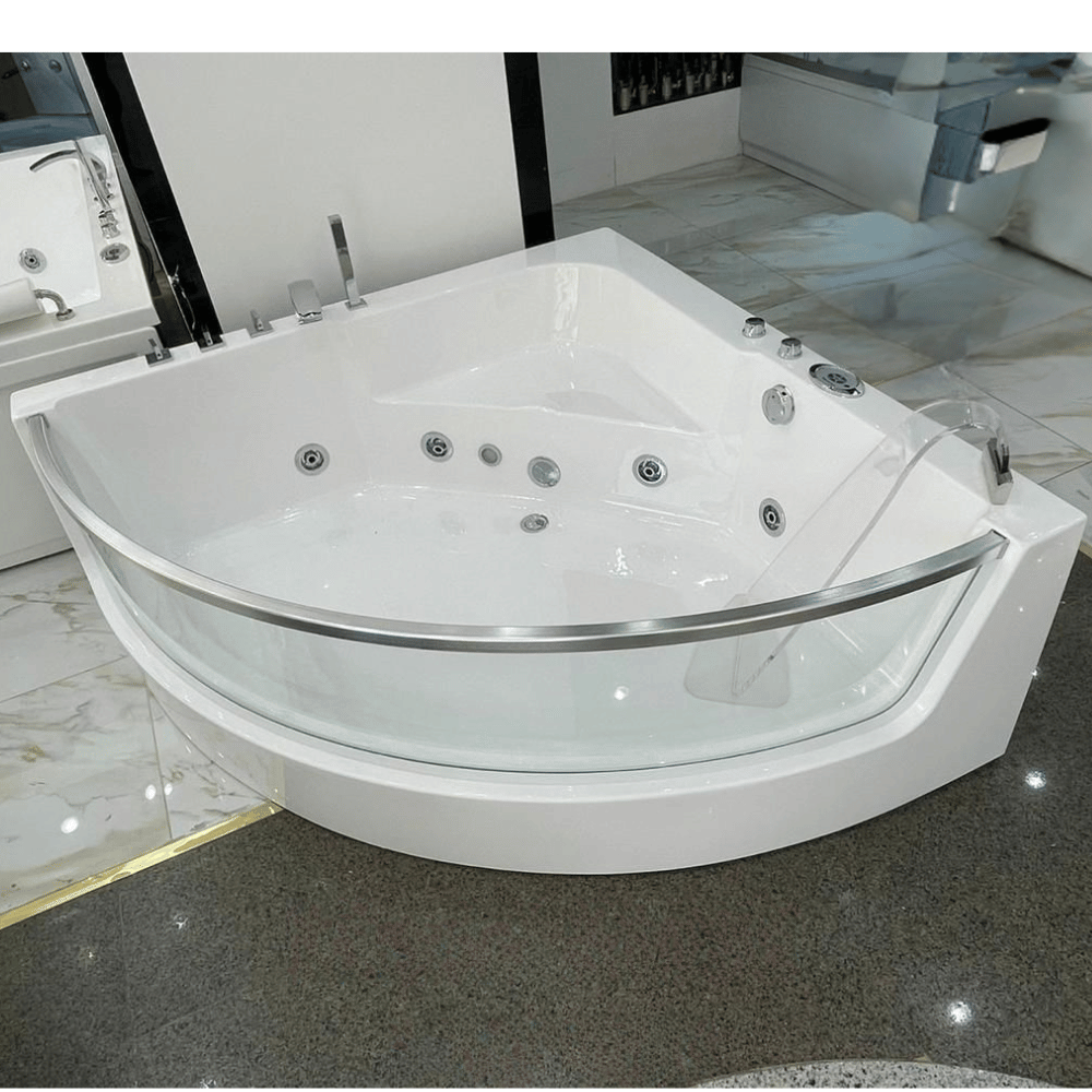 Corner jacuzzi 150x150cm