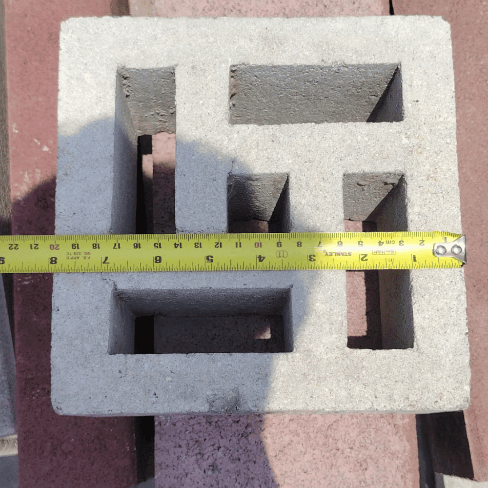 Decorative concrete blocks used for wall making