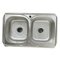 Double Bowl Inset Sink