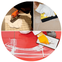 Floor and wall tile grouting services