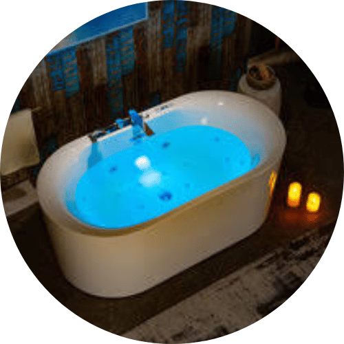 Whirpool air system bathtub