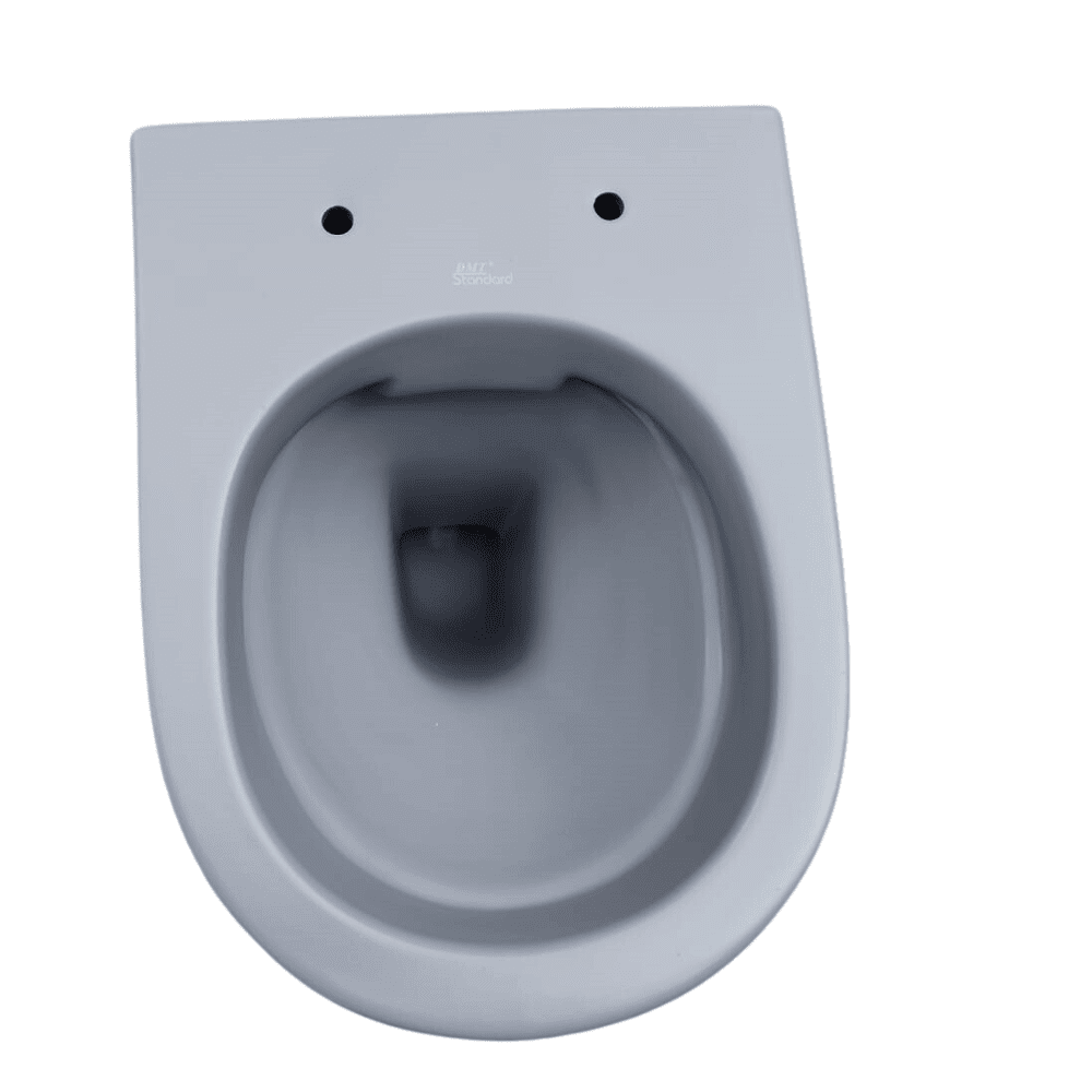 Wall hung toilet grey size 49x36x34 cm