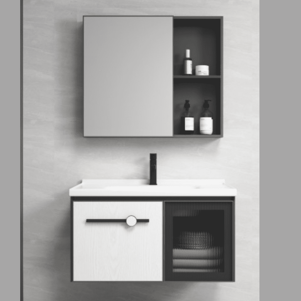 Bathroom cabinet with storage size 80x47cm model 6591 80