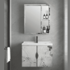 Bathroom cabinet with mirror and storage 6588 size 80x47cm 60x47cm