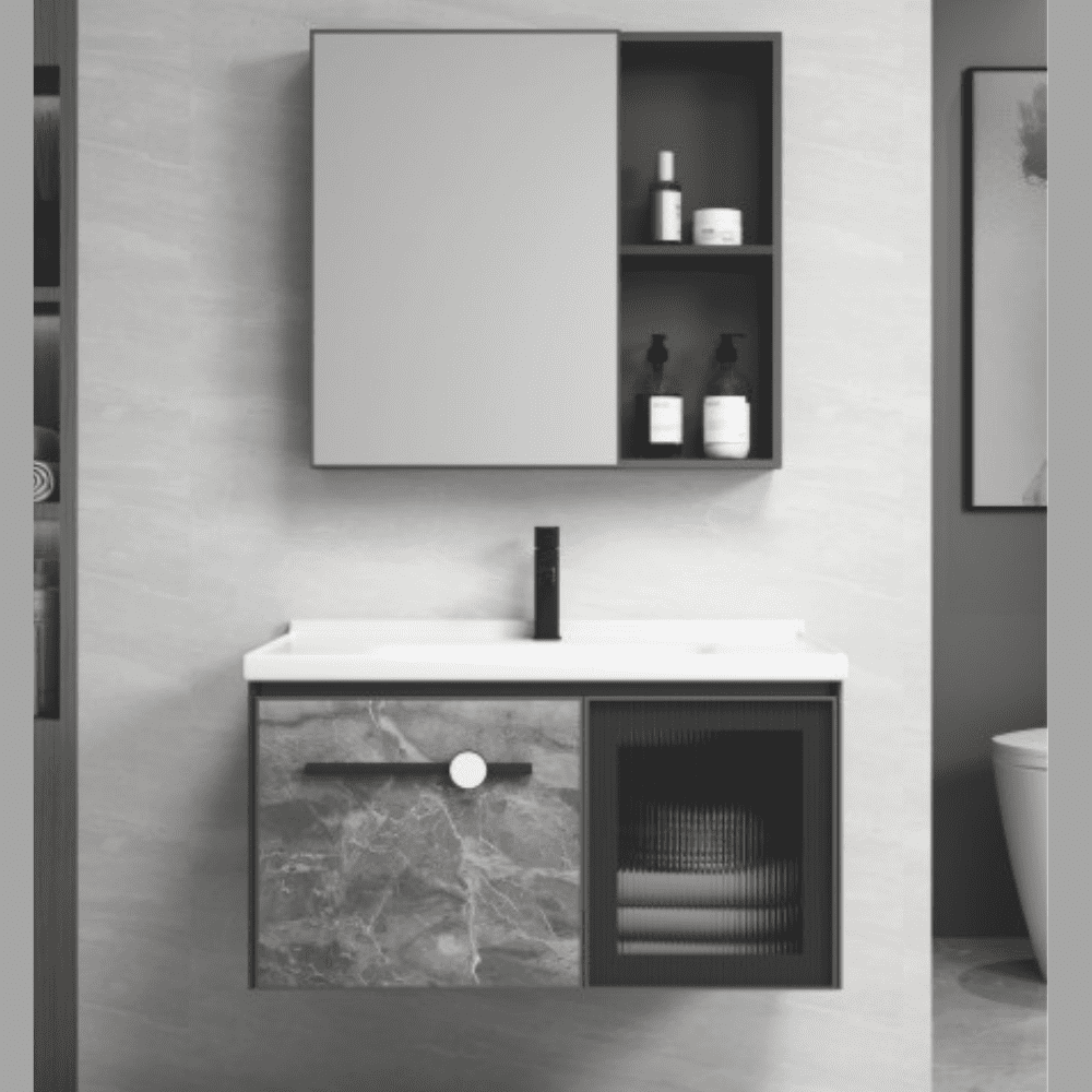 Bathroom cabinet with storage 6592 80 size 80x47cm