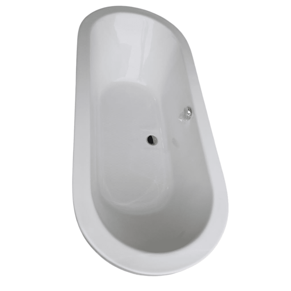 Freestanding automatic drain bathtub size 180x80cm dubai