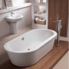 Freestanding automatic drain bathtub size 180x80cm dubai