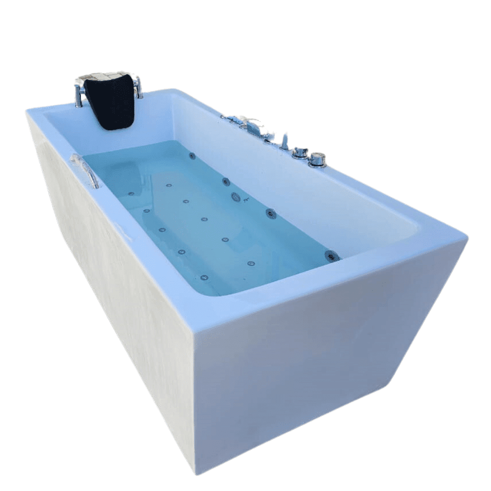 King plus acrylic Jacuzzi bathtub size 180x80cm