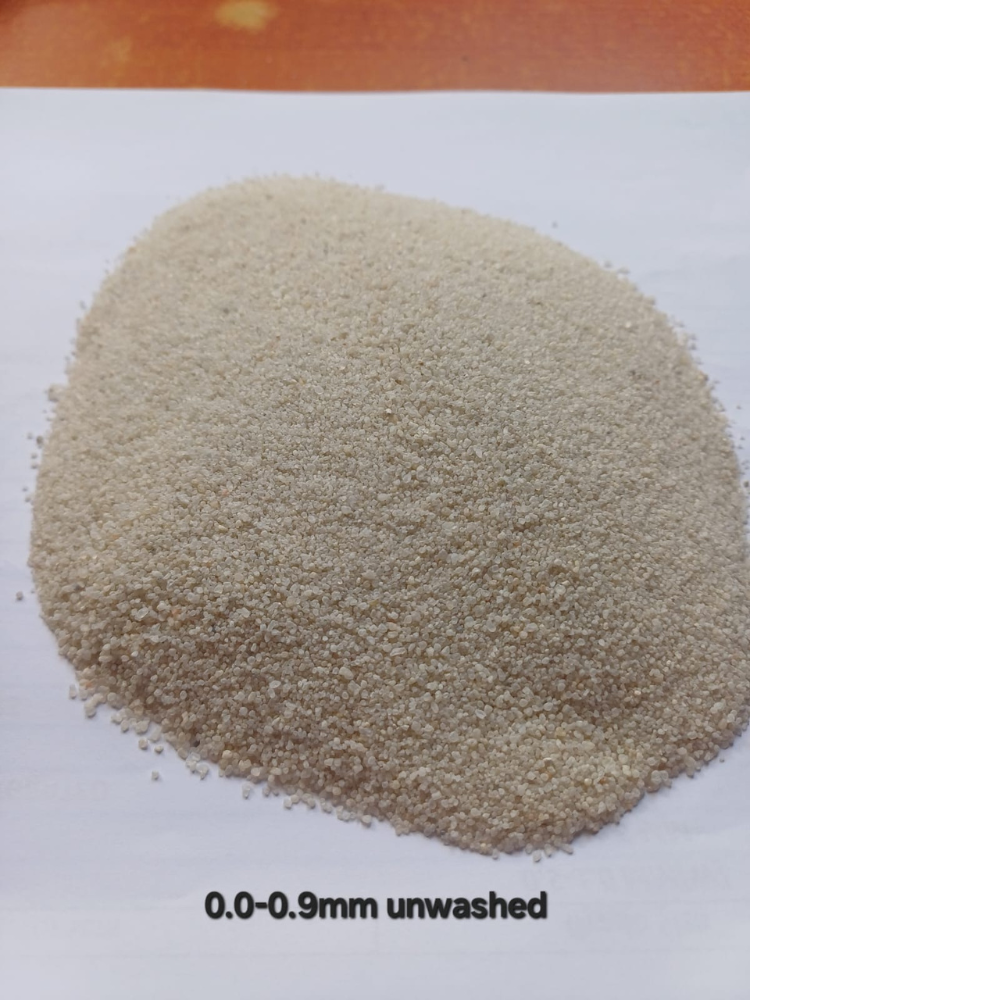 Premium silica sand (0.0-0.9mm) unwashed