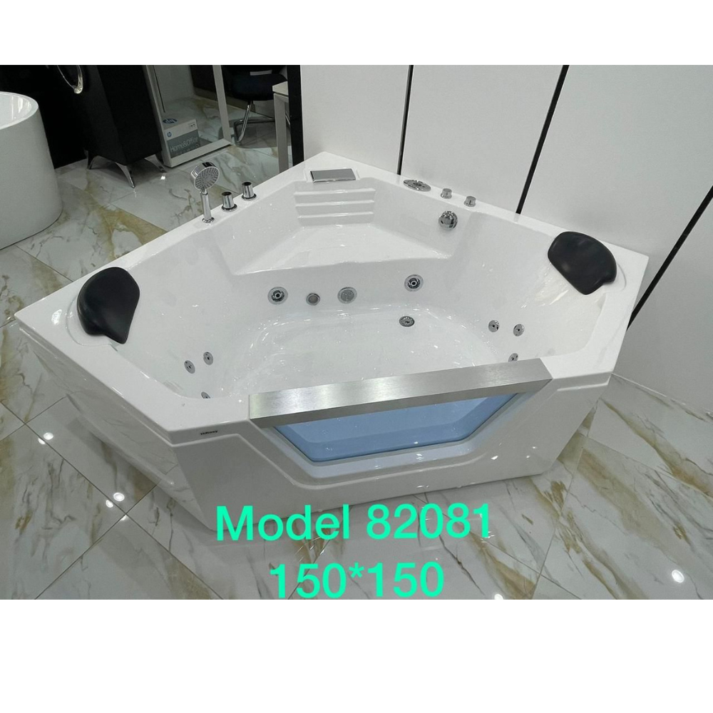 Acrylic corner acrylic jacuzzi size 150x150cm