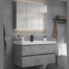 Bathroom cabinet with storage size 80x48cm model 7111