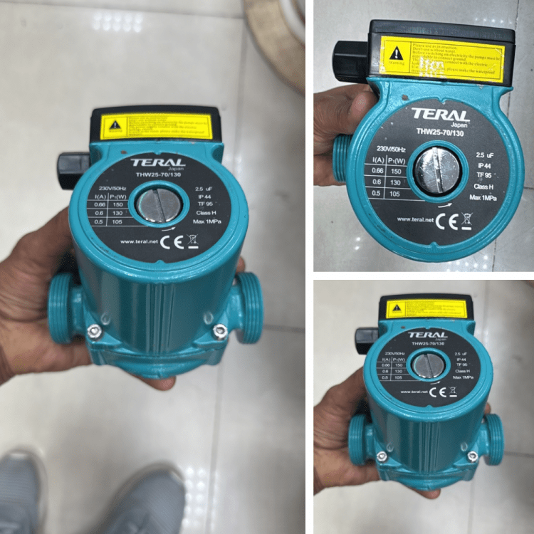 Circulation pump for solar water heater