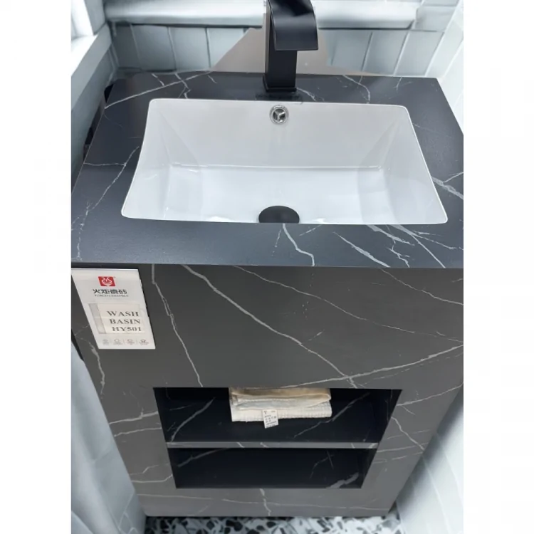 Freestanding floor stand wash basin