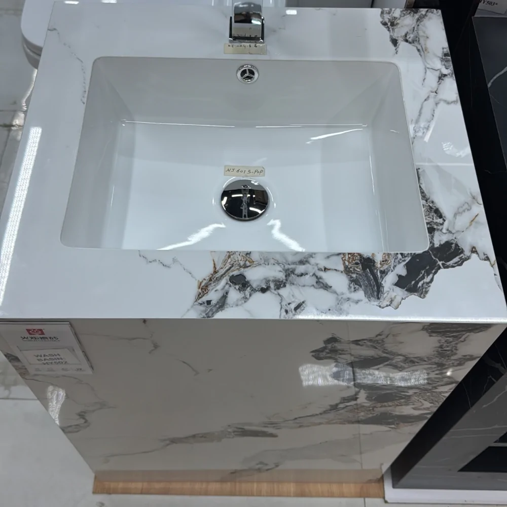Freestanding floor stand wash basin
