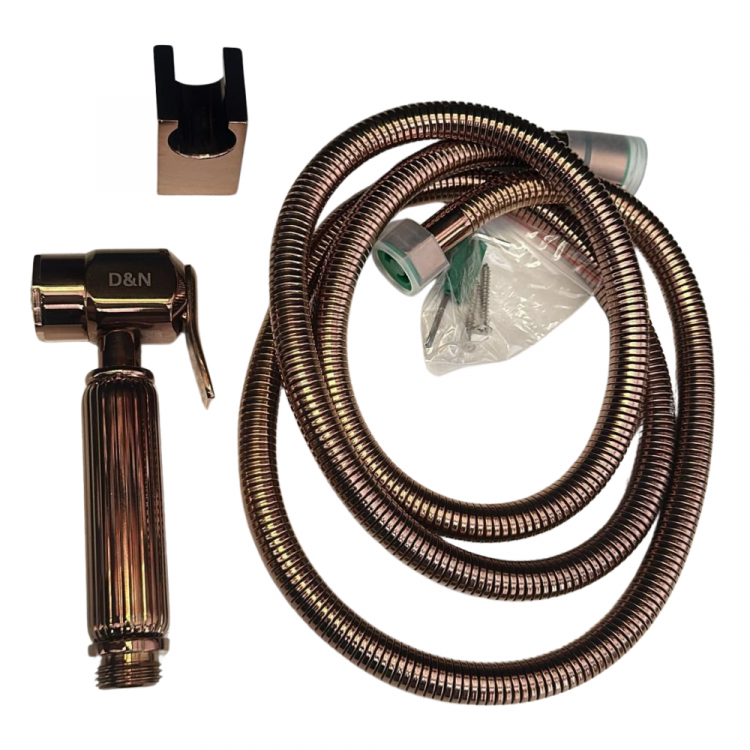 Rose Gold Brass Bidet Spray – Durable & Stylish Rose Gold Brass Bidet Spray – Durable & Stylish
