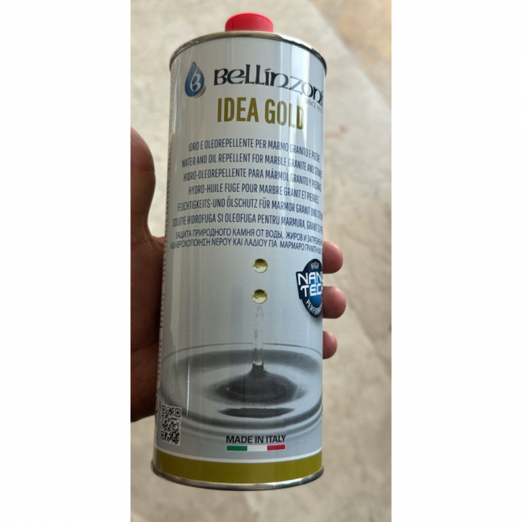 Bellinzoni IDEA GOLD for deep penetrating impregnator that provides long-lasting protection for natuaral stones